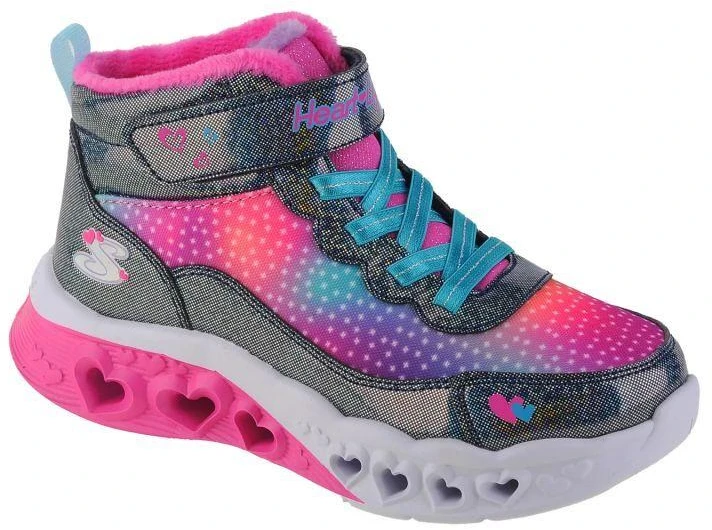 Skechers Flutter Heart Lights - Simple Amor Jr 302677L-NVMT batai