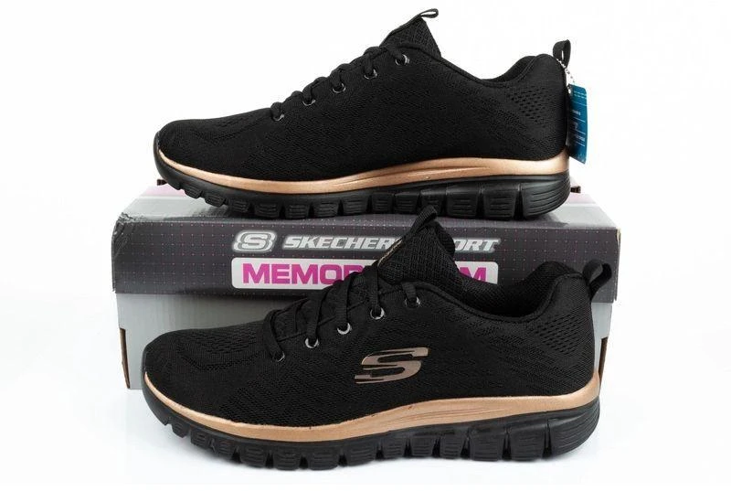 Skechers Get Connected W 12615-BKRG sportbačiai