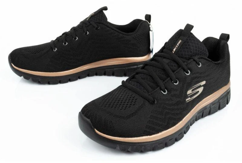 Skechers Get Connected W 12615-BKRG sportbačiai