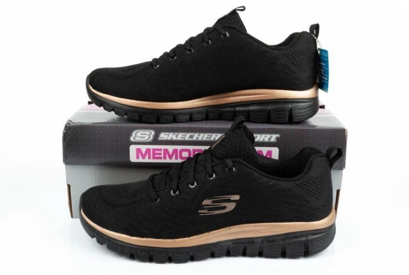 Skechers Get Connected W 12615-BKRG sportbačiai