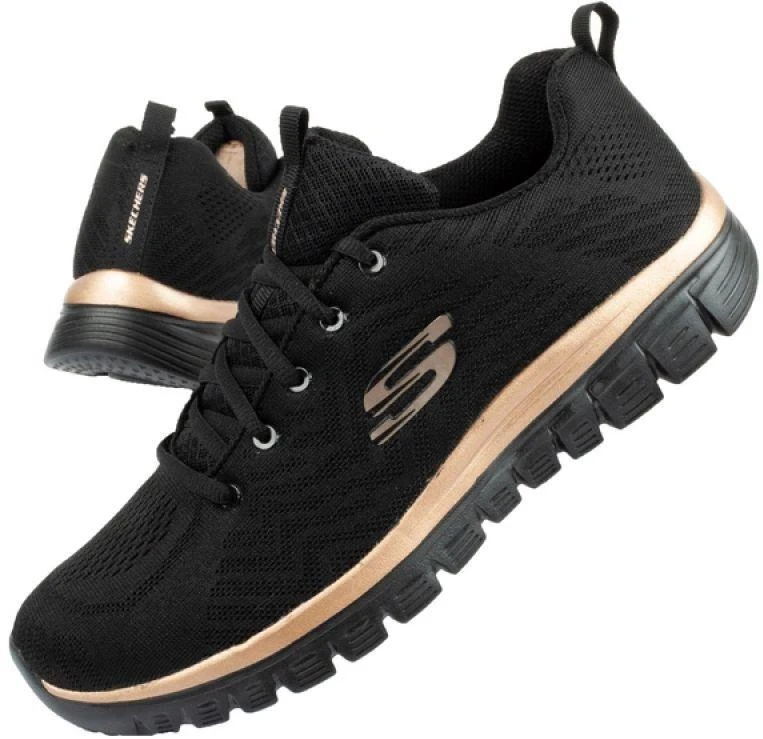 Skechers Get Connected W 12615-BKRG sportbačiai