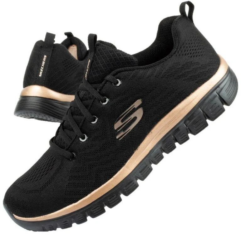 Skechers Get Connected W 12615-BKRG sportbačiai