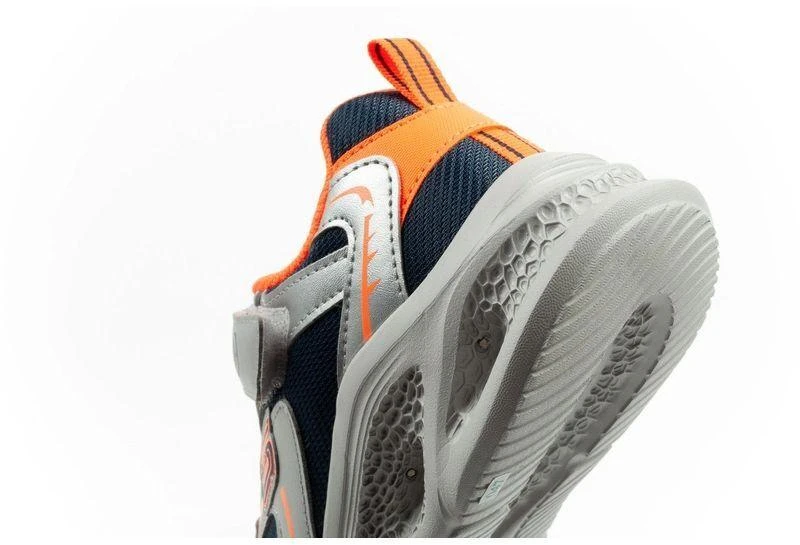 Skechers Glow Strider LED vaikiški sportiniai batukai berniukams, sidabriniai