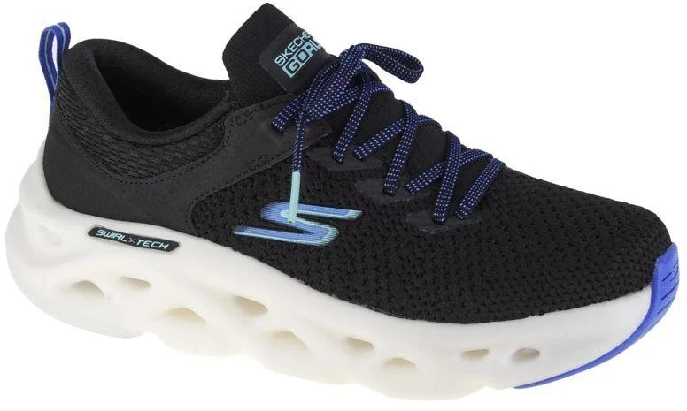 Skechers Go Run Swirl Tech-Dash Charge 128793-BLK Juoda 35.5