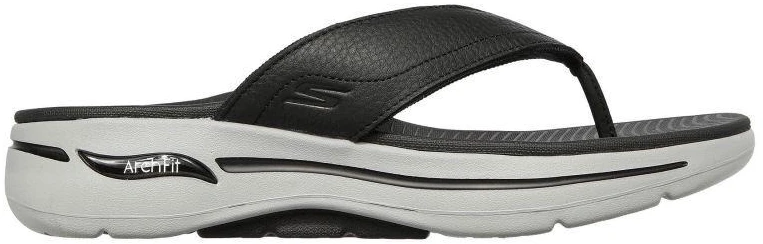 Skechers Go Walk Arch Fit San M 229022-BKGY šlepetės