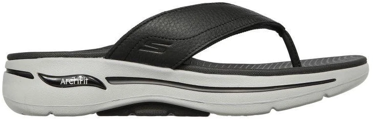 Skechers Go Walk Arch Fit San M 229022-BKGY šlepetės