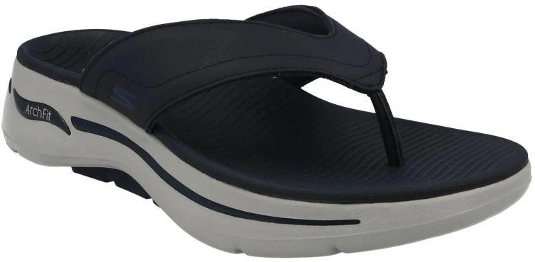 Skechers Go Walk Arch Fit San M 229022-BKGY šlepetės