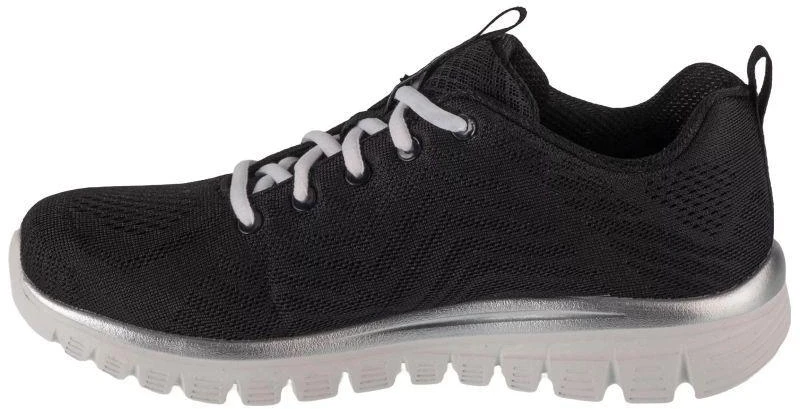 Skechers Graceful - Get Connected 12615-BKW Juoda 36