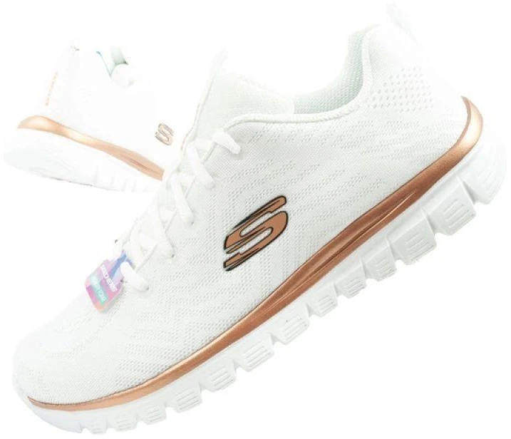 Skechers Graceful-Get moteriški sportiniai bateliai patogūs, lengvi, pralaidūs orui