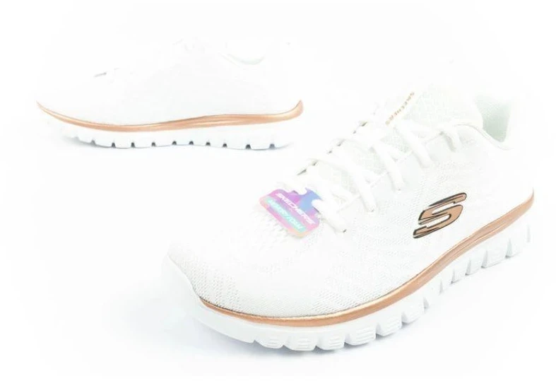 Skechers Graceful-Get moteriški sportiniai bateliai patogūs, lengvi, pralaidūs orui