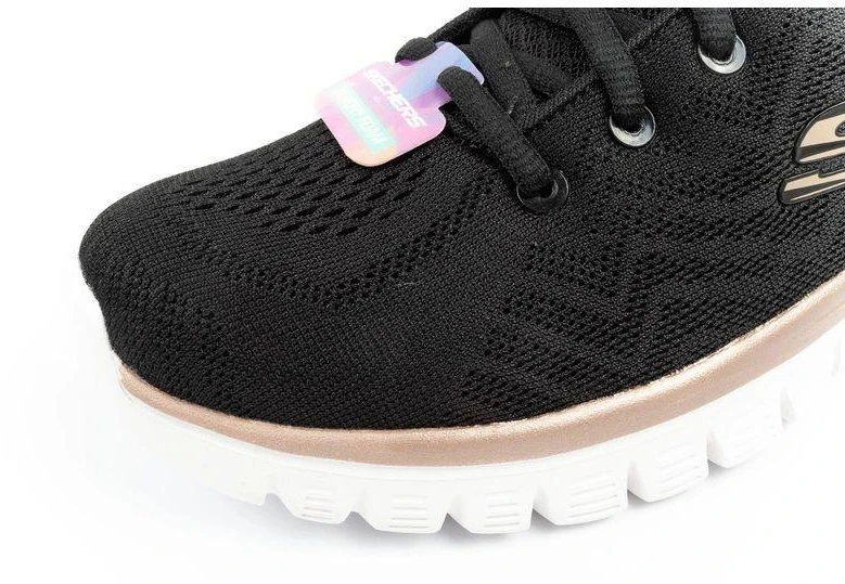 Skechers Graceful-Get moteriški sportiniai bateliai patogūs, lengvi, pralaidūs orui