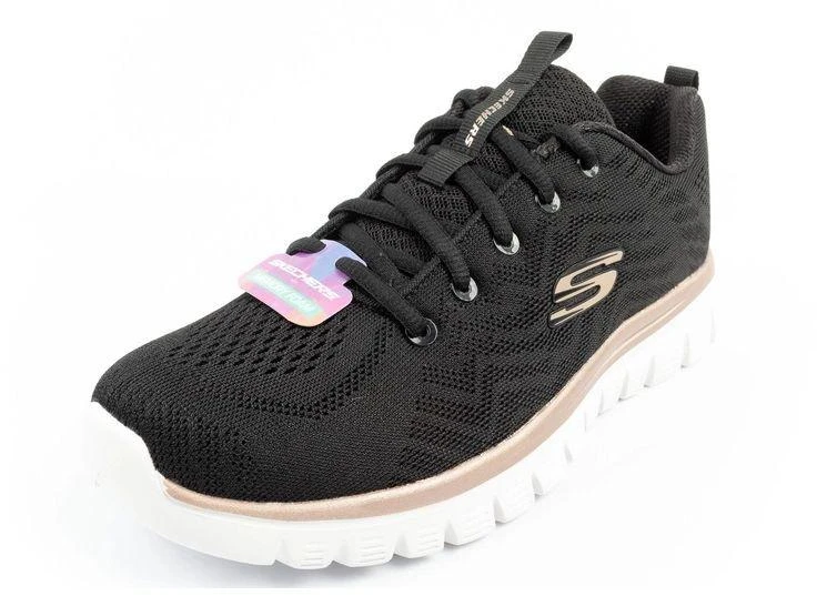 Skechers Graceful-Get moteriški sportiniai bateliai patogūs, lengvi, pralaidūs orui