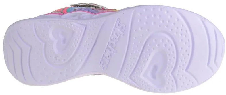 Skechers Heart Lights-Rainbow Lux 302308L-SMLT Pilka 27
