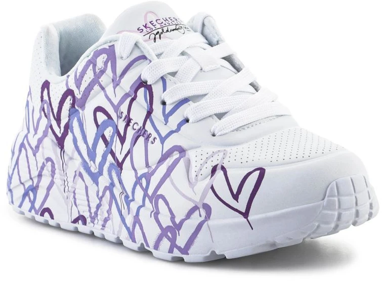 Skechers JGoldcrown: Uno Lite - „Spread the Love“ jaunimo 314064L-WLPR batai