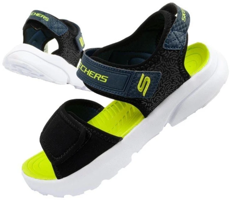 Skechers Jr. 406512L/BKLM Sandalai