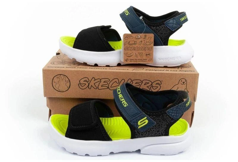 Skechers Jr. 406512L/BKLM Sandalai