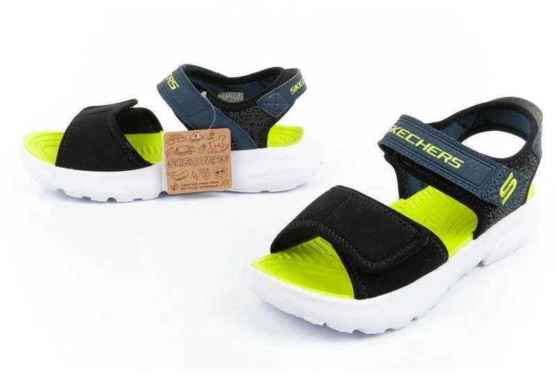 Skechers Jr. 406512L/BKLM Sandalai