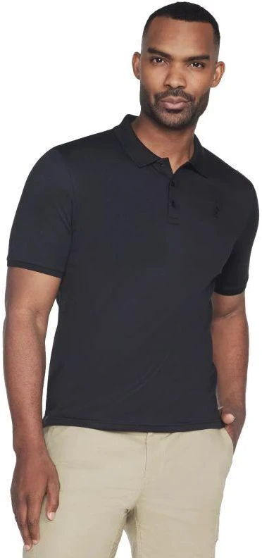 Skechers Laisvalaikio Polo Marškinėliai TP43-BLK, Juodi, L