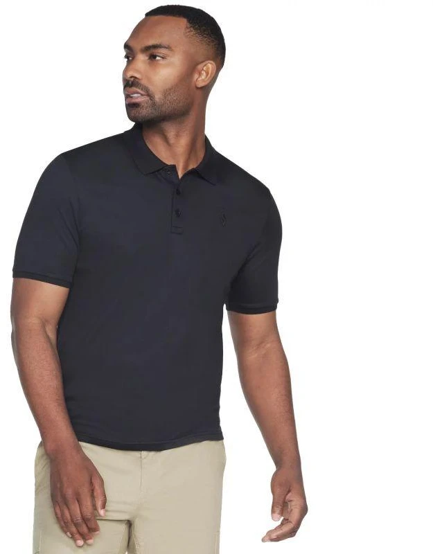 Skechers Laisvalaikio Polo Marškinėliai TP43-BLK, Juodi, L