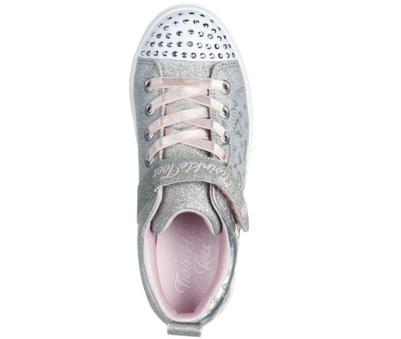 Skechers Led Heather Charms Jr 314787L GYSL batai