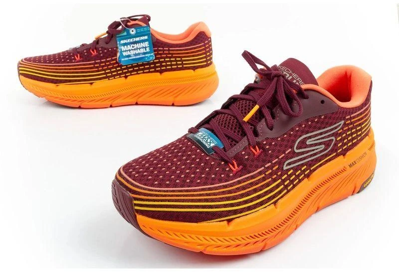 Skechers Max Cushioning M 220835/BURG bėgimo bateliai