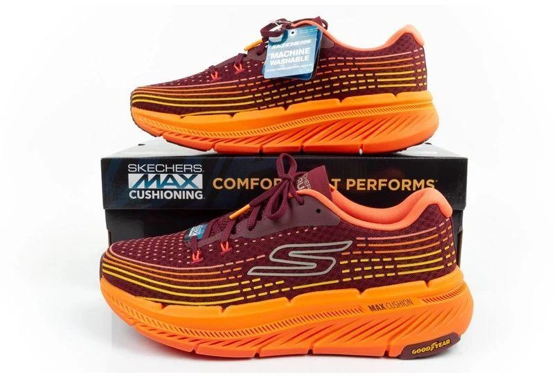 Skechers Max Cushioning M 220835/BURG bėgimo bateliai