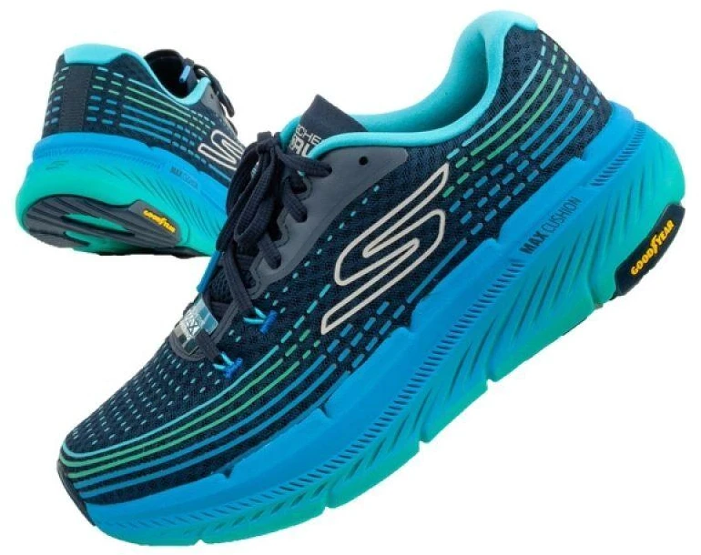Skechers Max Cushioning M 220835/NVBL Bėgimo Bateliai
