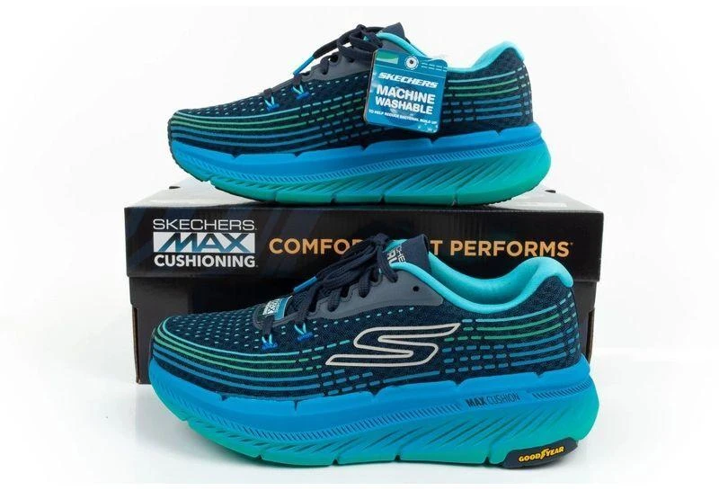 Skechers Max Cushioning M 220835/NVBL Bėgimo Bateliai