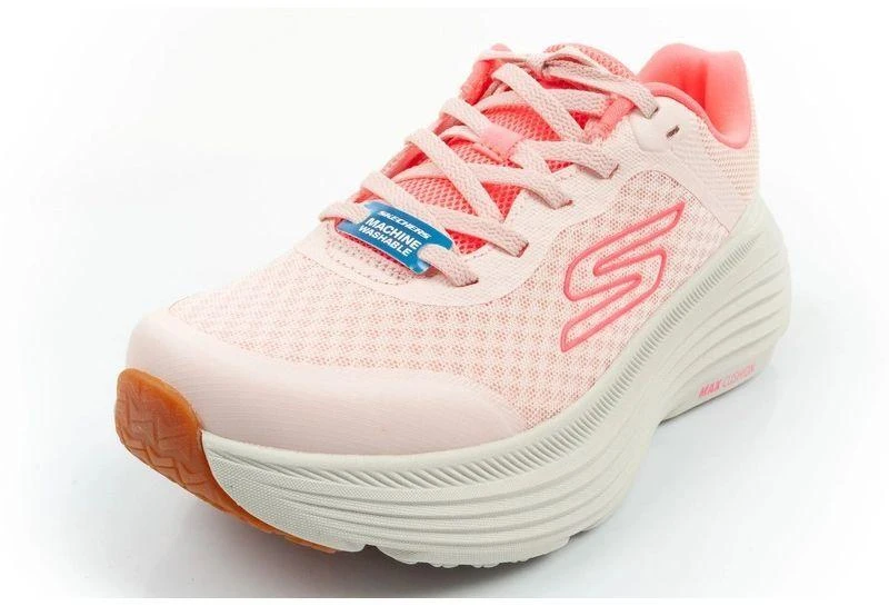 Skechers Max Cushioning Moteriški bėgimo bateliai Šviesiai rožiniai