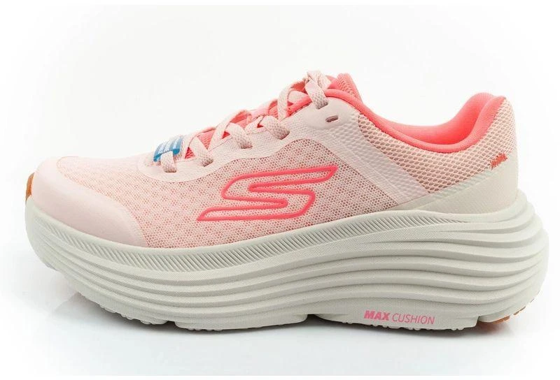 Skechers Max Cushioning Moteriški bėgimo bateliai Šviesiai rožiniai