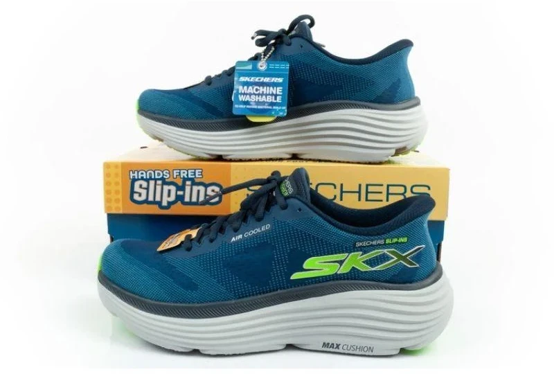 Skechers Max Cushioning Slip-INS M 220611/NVY Bėgimo batai
