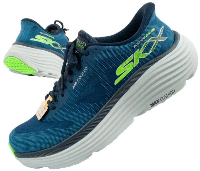 Skechers Max Cushioning Slip-INS M 220611/NVY Bėgimo batai