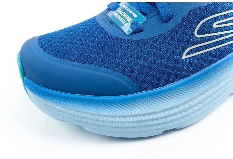 Skechers Max Cushioning Vyriški Šviesiai Mėlyni Bėgimo Bateliai