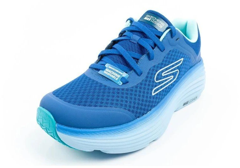 Skechers Max Cushioning Vyriški Šviesiai Mėlyni Bėgimo Bateliai
