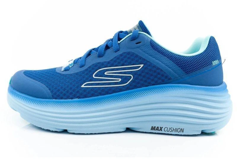 Skechers Max Cushioning Vyriški Šviesiai Mėlyni Bėgimo Bateliai