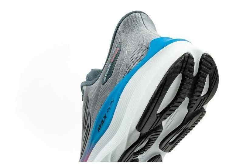 Skechers Max Run vyriški sportiniai bateliai, pilki, SLIP-INS