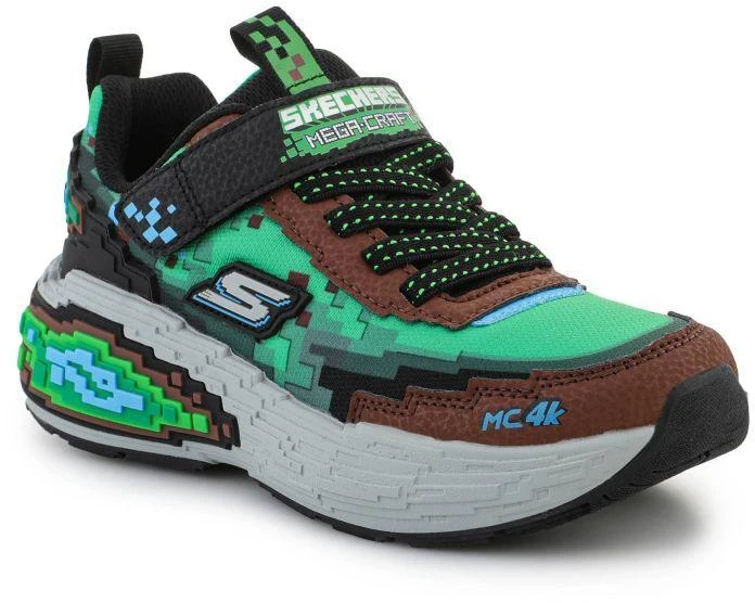SKECHERS MEGA-CRAFT 4K 402160L-BRMT Ruda/Spalvotas