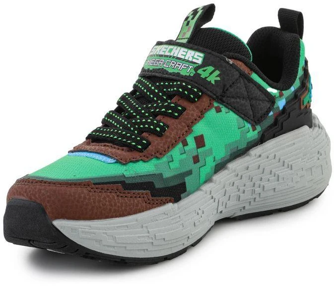 SKECHERS MEGA-CRAFT 4K 402160L-BRMT Ruda/Spalvotas