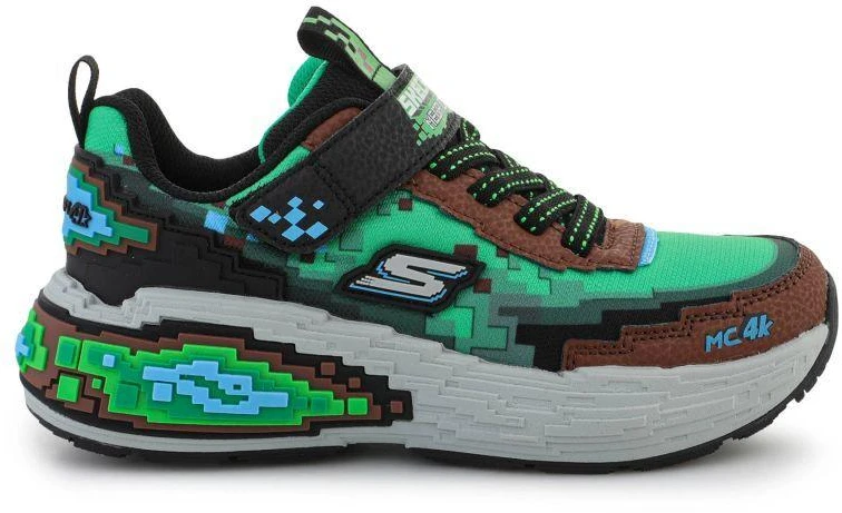 SKECHERS MEGA-CRAFT 4K 402160L-BRMT Ruda/Spalvotas