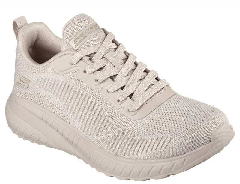 Skechers Memory Foam BOBS Squad Chaos W 117209 NUDE batai