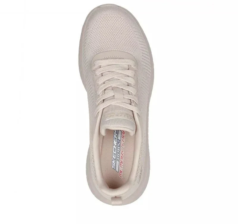 Skechers Memory Foam BOBS Squad Chaos W 117209 NUDE batai