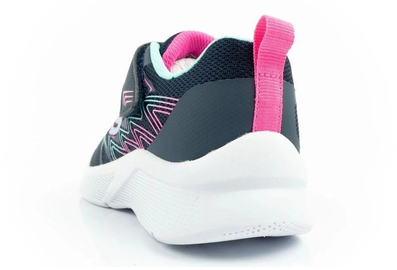 Skechers Microspec lengvi vaikiški sportiniai bateliai mergaitėms