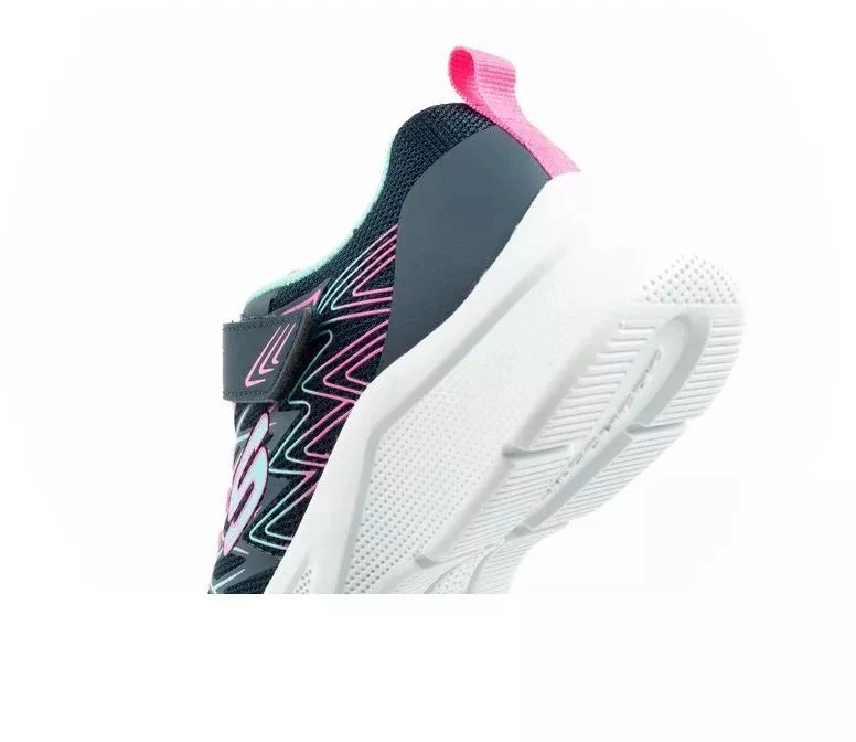 Skechers Microspec lengvi vaikiški sportiniai bateliai mergaitėms
