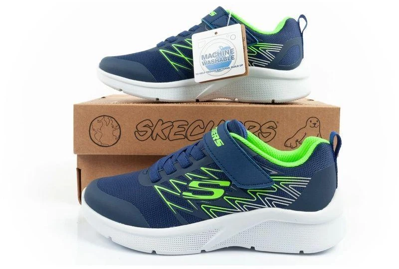 Skechers Microspec vaikiški sportbačiai berniukams, lengvi
