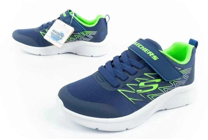 Skechers Microspec vaikiški sportbačiai berniukams, lengvi