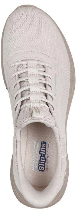 Skechers moteriški laisvalaikio bateliai Slip-In BOBS ARC WAVES 117629 NAT