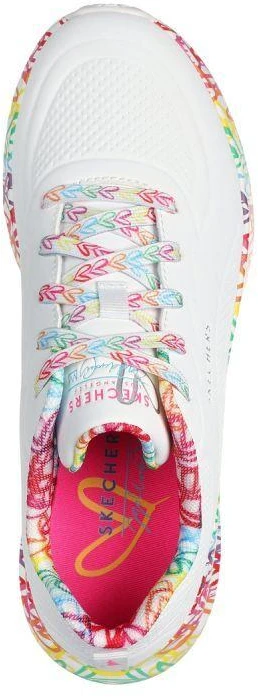 Skechers moteriški laisvalaikio bateliai UNA LITE EXUBERANT HEARTS 177976 WMLT