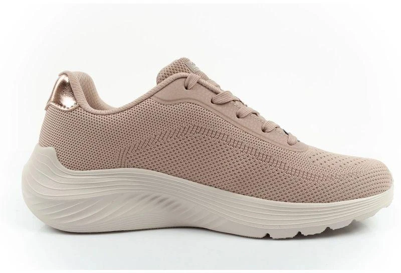 Skechers moteriški sportbačiai Bobs Squad Waves, smėlio spalvos, šviesūs, madingi
