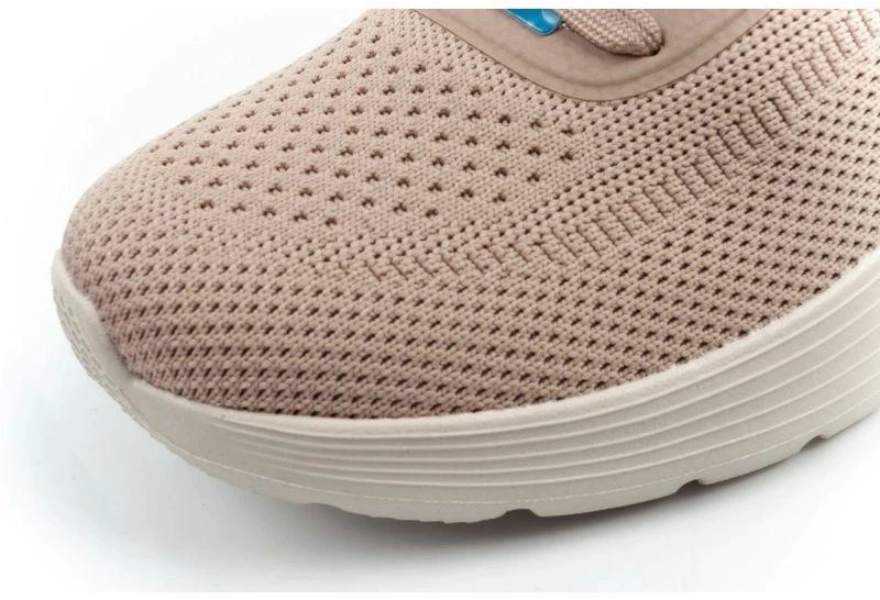 Skechers moteriški sportbačiai Bobs Squad Waves, smėlio spalvos, šviesūs, madingi