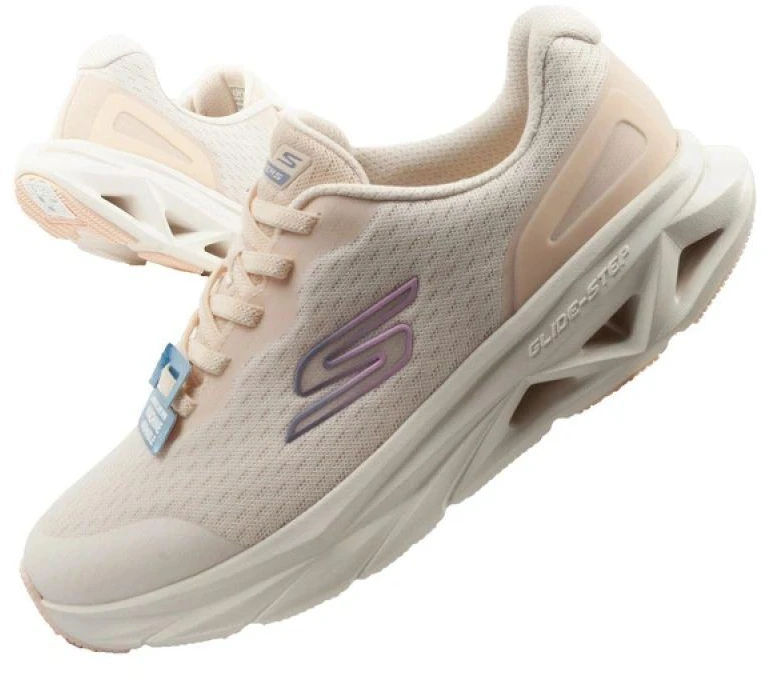 Skechers moteriški sportbačiai Glide-Step Vortex patogūs ekru
